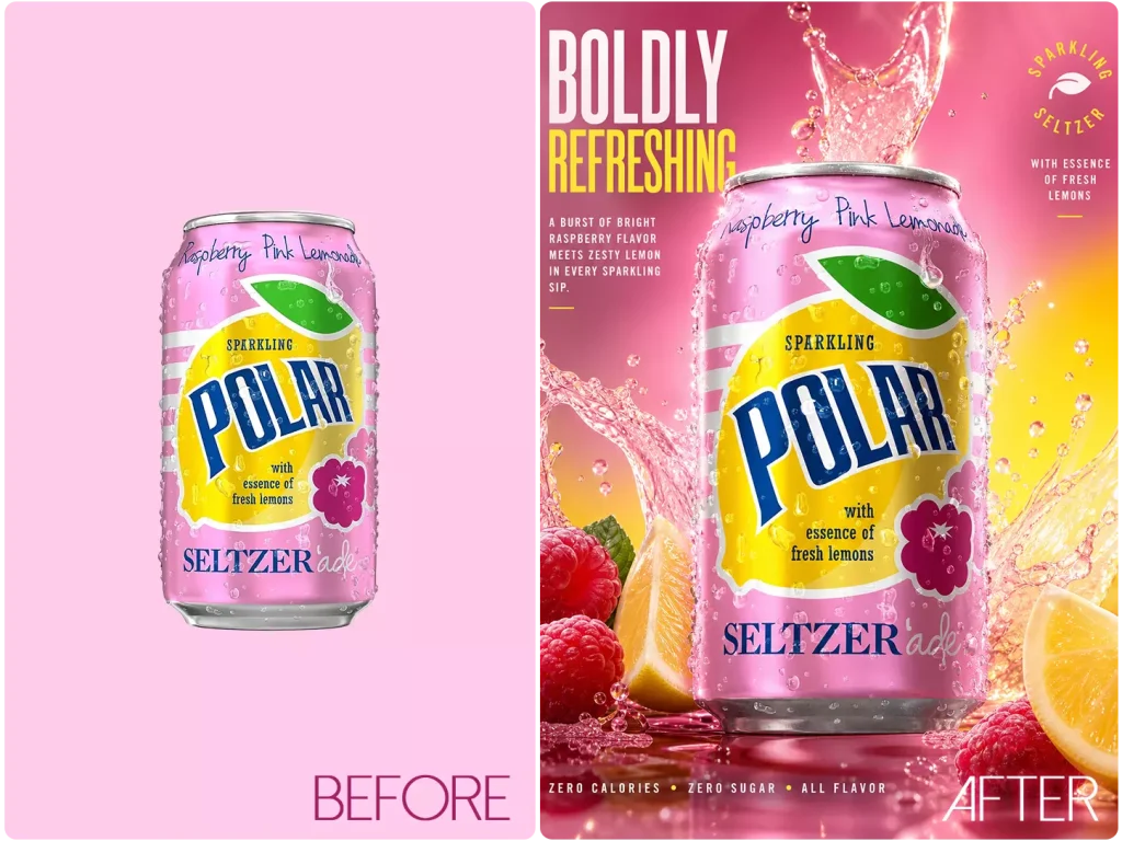 Product photo makeover