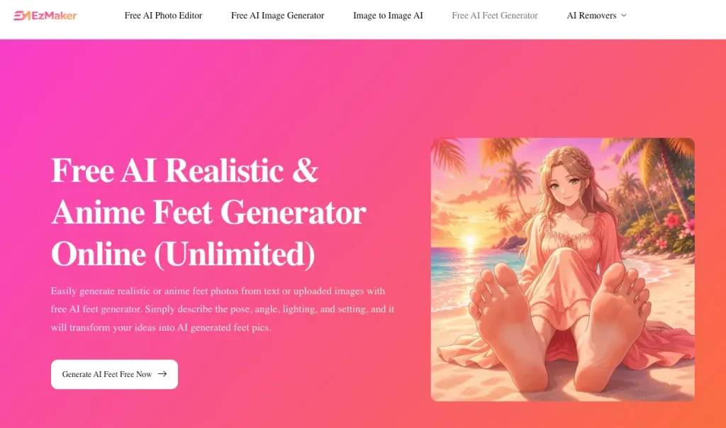 ezmaker ai feet generator