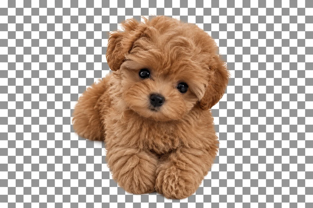 pet photo with a transparent background