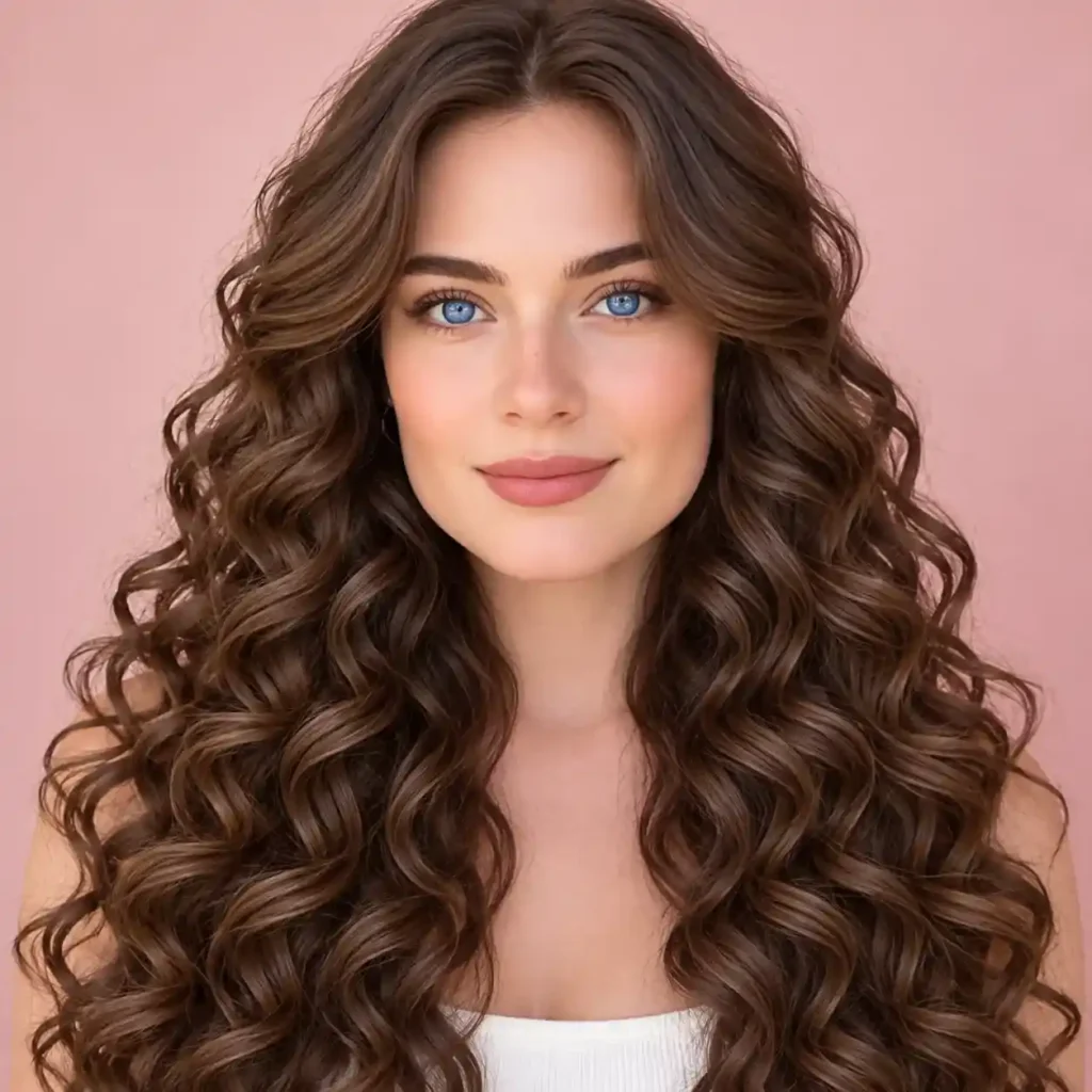 Long Curly Hair