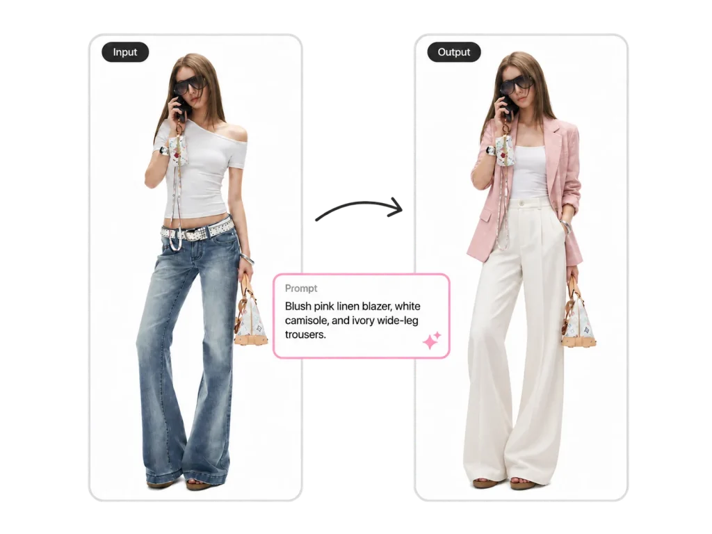 Design Custom Outfits with AI Clothes Changer