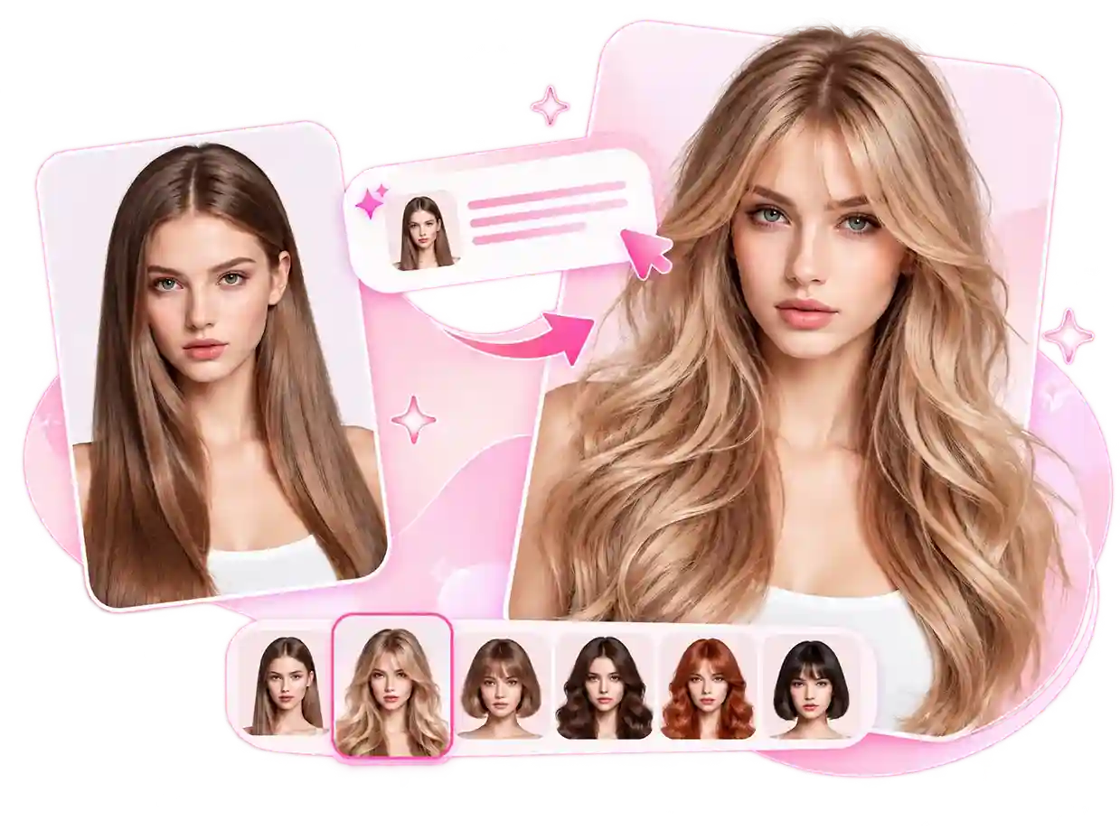 Customize Your Ideal Hairstyle with Simple Text