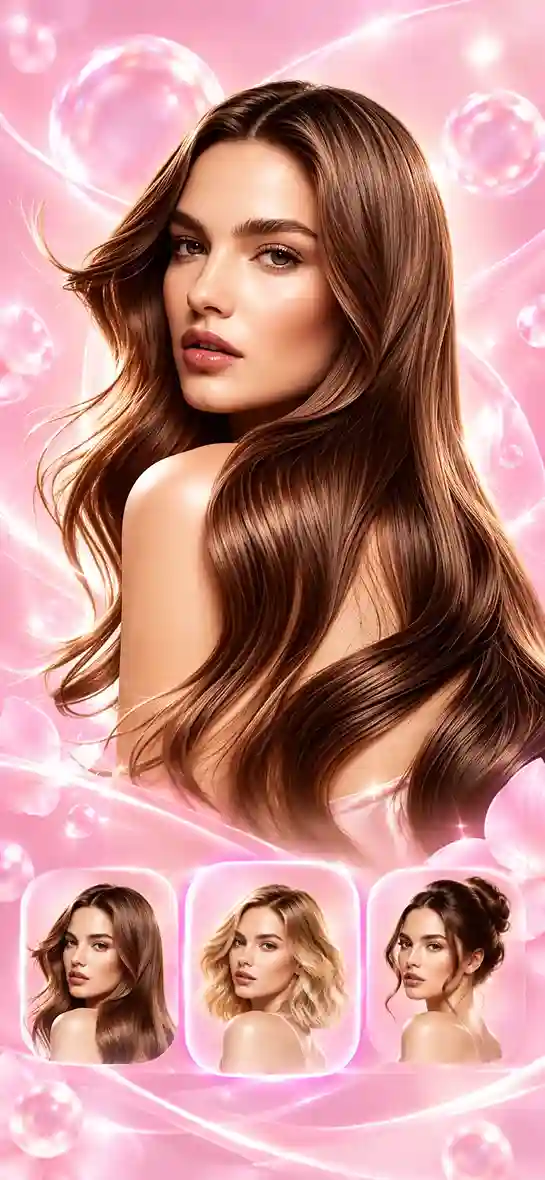 Try on new hairstyles