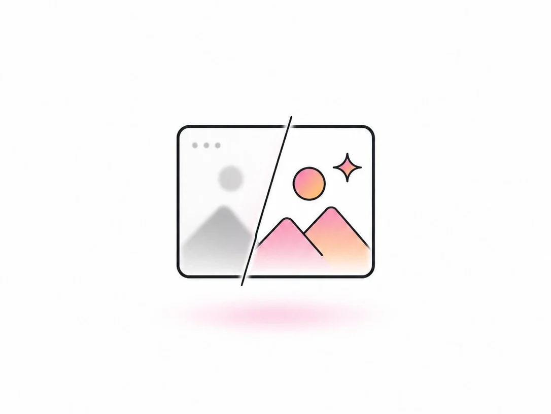 AI photo enhancer