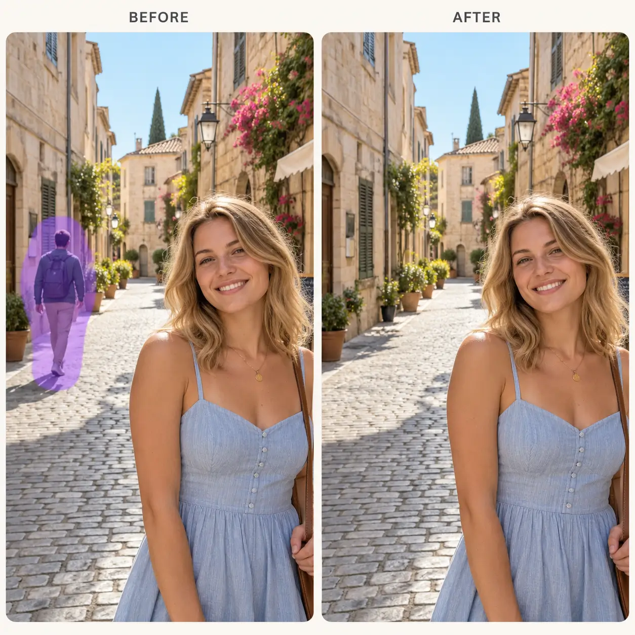 Remove People from Photos with AI Object Remover