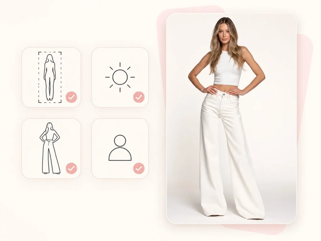 Photo types that are easy to swap clothes