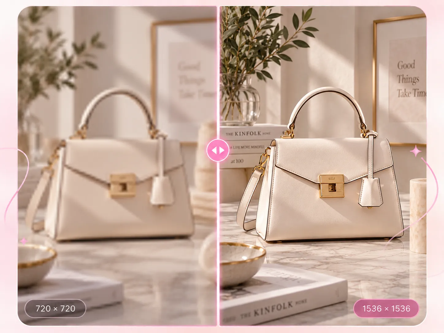 Upscaler low image resolution