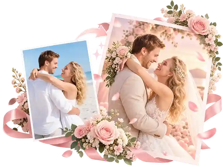 Turn Ordinary Photos into Stunning Wedding Photos
